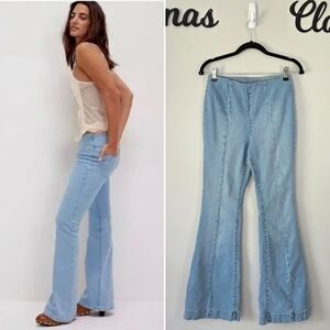 I.N.C International Concepts Flare‎ Pull On Jeans Size 6